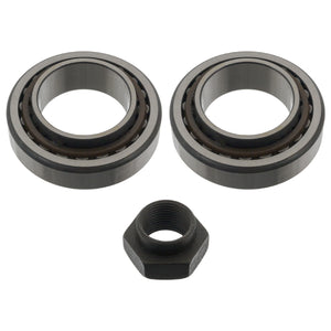 Front Wheel Bearing Kit Inc Axle Nut Fits Ford Escort Fiesta Orion Febi 05411