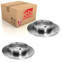 Load image into Gallery viewer, Pair of Front Brake Disc Fits Ford Escort Fiesta Orion OE 5022652 Febi 05650