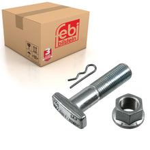 Load image into Gallery viewer, T-Bolt Inc Wheel Nut &amp; Cotter Fits Trilex Mercedes Benz MAN Volvo Uni Febi 05660