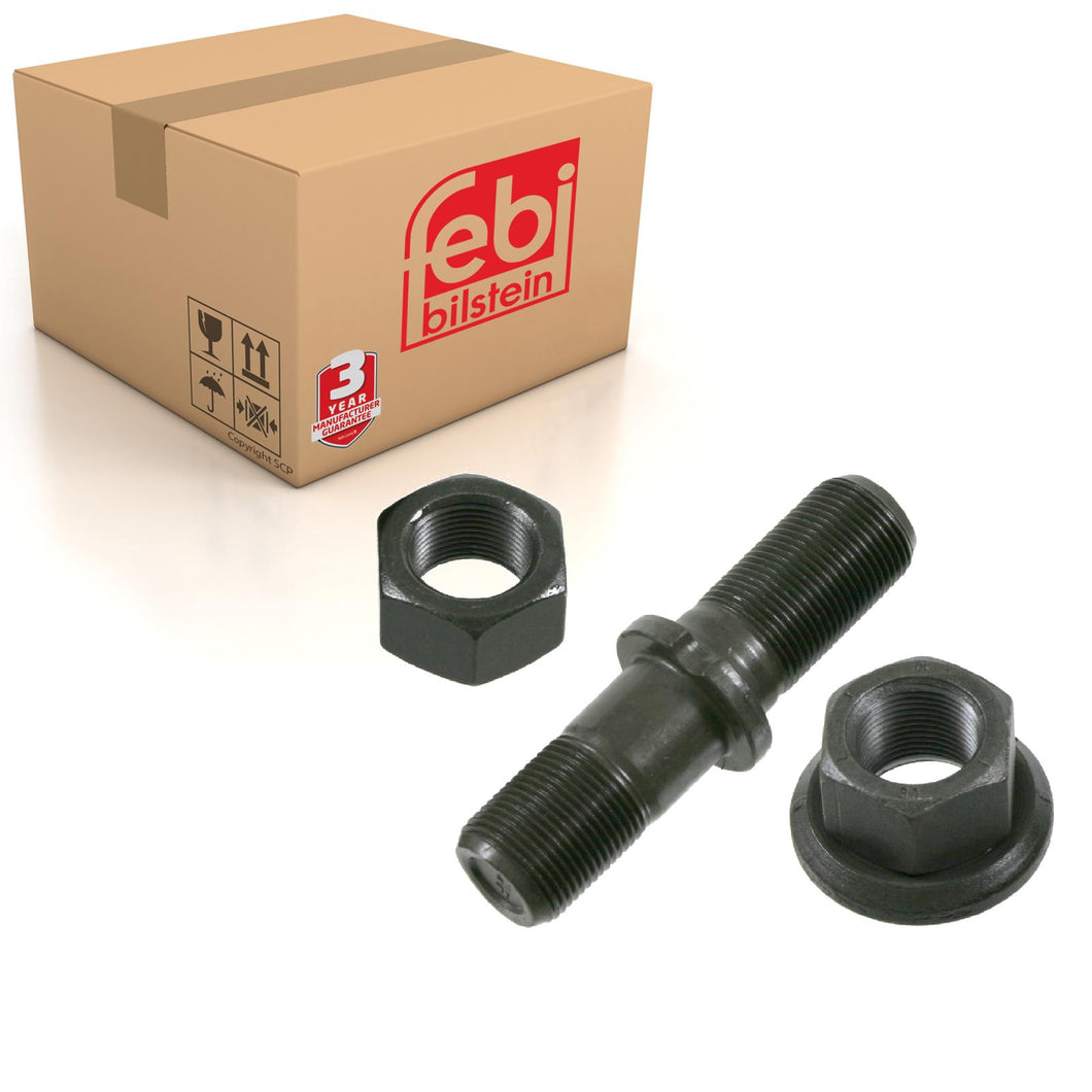 Wheel Stud Inc Nuts Fits Sauer Achsen OE 3302104500 Febi 05745