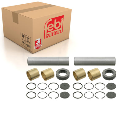 King Pin Set Inc Friction Bearing Double Set Fits Mercedes Benz EVOBU Febi 06010