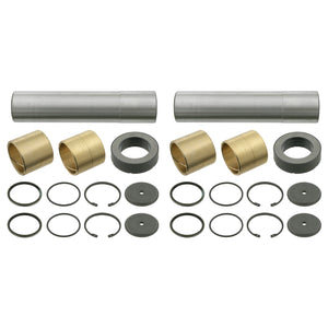 King Pin Set Inc Friction Bearing Double Set Fits Mercedes Benz EVOBU Febi 06010