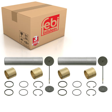 King Pin Set No Thrust Bearing Double Set Fits Mercedes Benz L-Typ MK Febi 06017