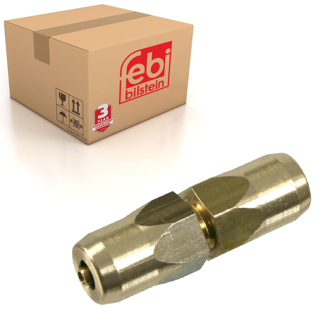 Plastic Tube Connector Fits Druckluft Volvo Universell verwendbar NKW Febi 06255