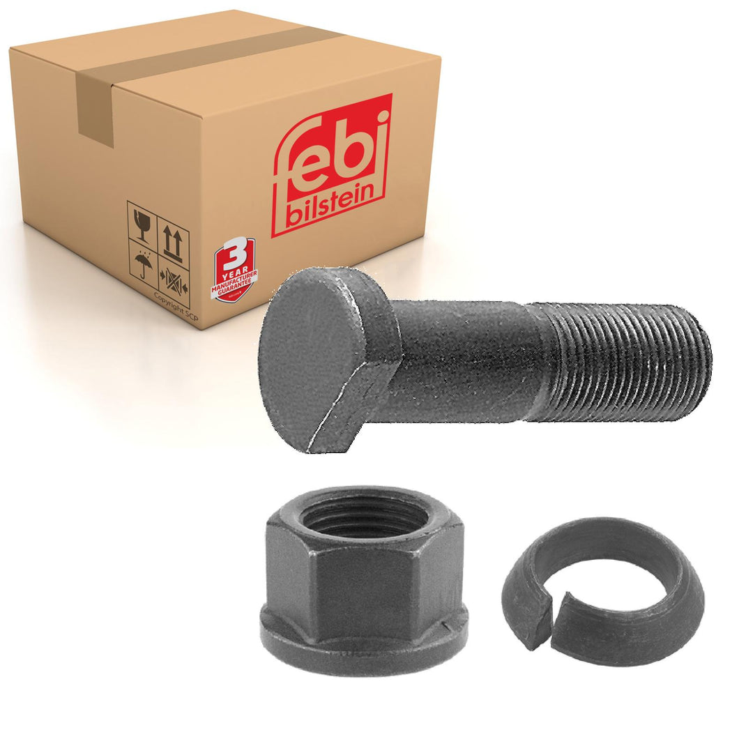 Wheel Stud Inc Limit Ring & Wheel Nut Fits Setra Serie 5Serie 500 Mer Febi 06272