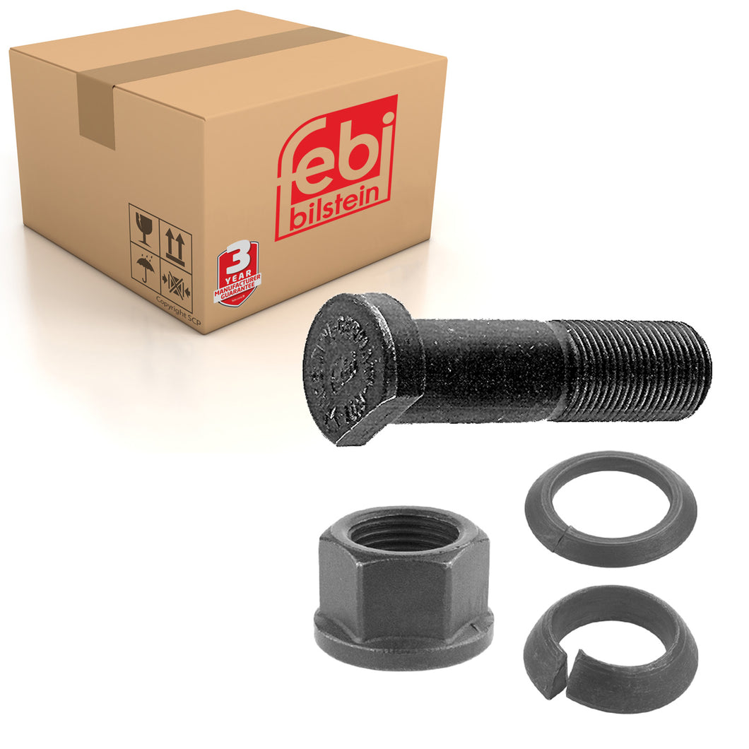 Wheel Stud Inc Rings & Wheel Nut Fits Mercedes Benz 809 D 809 DT 811 Febi 06274