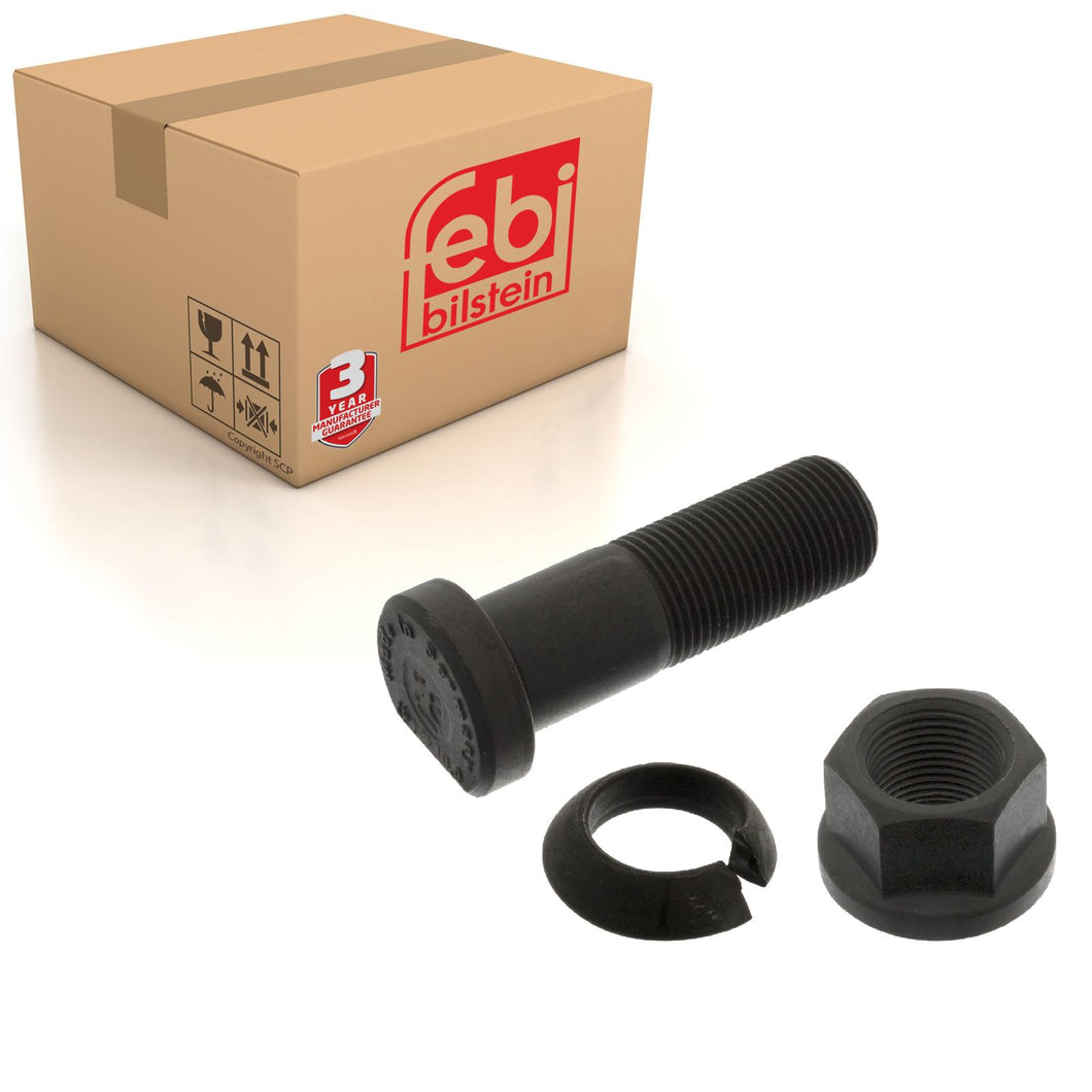 Wheel Stud Inc Limit Ring & Wheel Nut Fits Mercedes Benz Atego Axor L Febi 06275