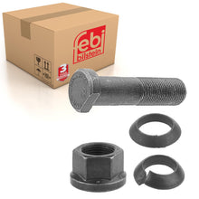 Load image into Gallery viewer, Wheel Stud Inc Rings &amp; Wheel Nut Fits Mercedes Benz Atego 18t L-Typ L Febi 06278