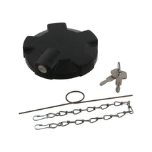 Load image into Gallery viewer, Lockable Solid Fuel Filler Cap Inc Gasket &amp; Chain Fits Volvo F10 F12 Febi 06286
