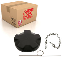 Load image into Gallery viewer, Fuel Filler Cap Inc Chain Solid Fits Volvo F10 F12 F16 FH12 G1 FH16 G Febi 06288