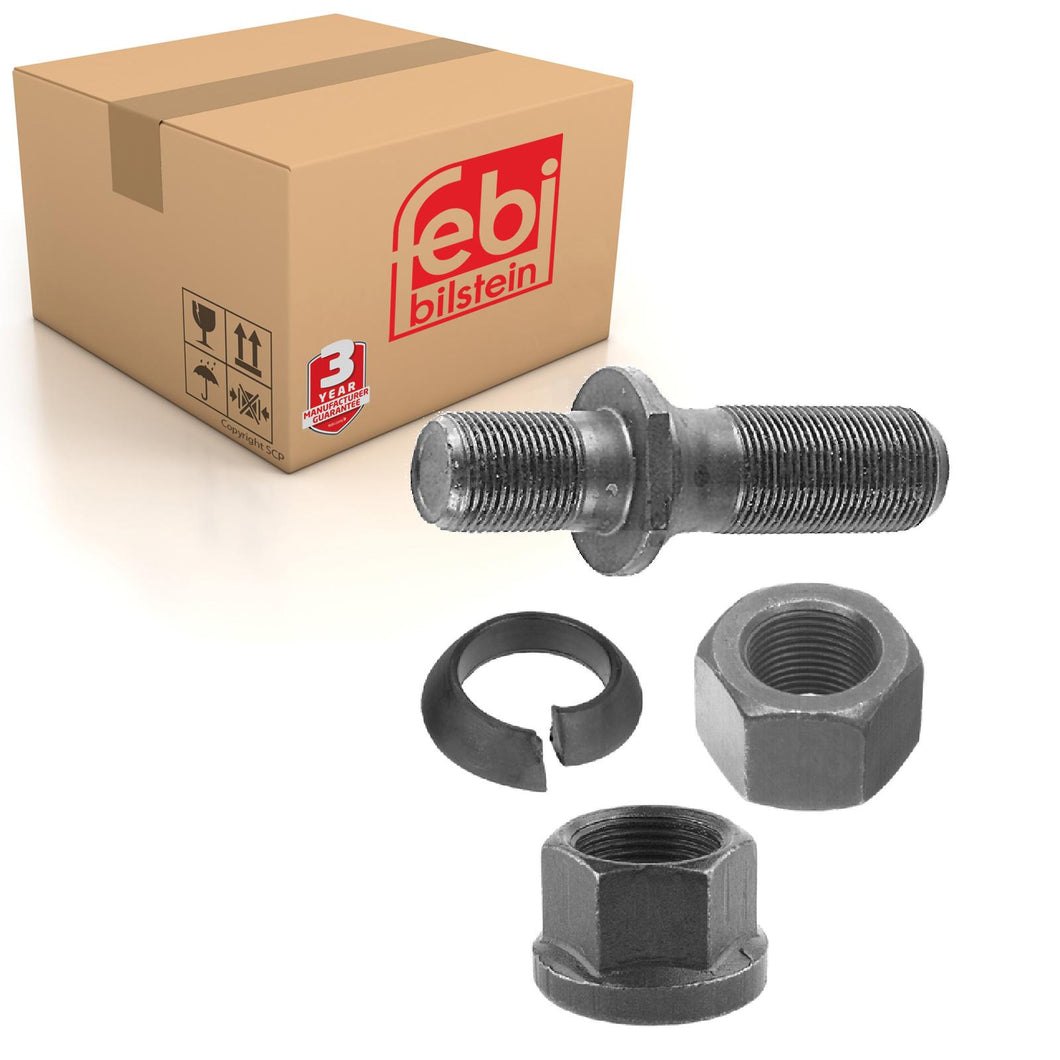 Wheel Stud Inc Limit Ring & Wheel Nuts Fits Mercedes Benz L-TypL LA L Febi 06297