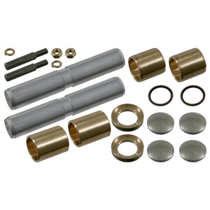 Front King Pin Set Inc Thrust Bearing Double Set Fits Mercedes Benz M Febi 06326