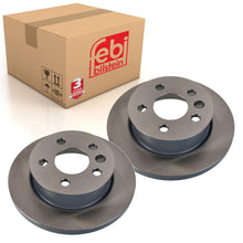 Load image into Gallery viewer, Pair of Front Brake Disc Fits Volkswagen Transporter 70 Febi 06547
