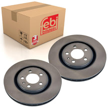 Load image into Gallery viewer, Pair of Front Brake Disc Fits Volkswagen Corrado Golf Jetta Passat Ve Febi 06548