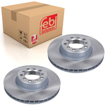Load image into Gallery viewer, Pair of Front Brake Disc Fits Mercedes Benz S-Class Model 126 Febi 06857