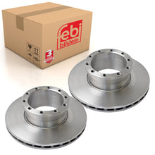 Load image into Gallery viewer, Pair of Front Brake Disc Fits MAN FOC L 2000FOC L2000 OE 81508030010 Febi 07314