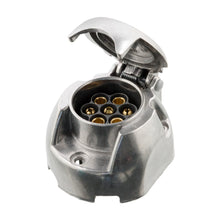 Load image into Gallery viewer, Towbar Plug Socket Inc Screw Connection Fits VW Audi Scania Trucks Febi 07339