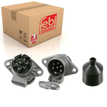 Load image into Gallery viewer, Plug Socket Inc Screw Connection Fits Scania Volvo Universell verwend Febi 07343