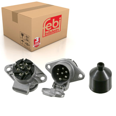 Plug Socket Inc Screw Connection Fits Scania Volvo Universell verwend Febi 07343