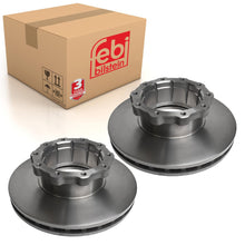 Load image into Gallery viewer, Pair of Brake Disc Fits Mercedes Benz EVOBUS O 345 Conecto 350 Touris Febi 07388