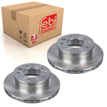 Load image into Gallery viewer, Pair of Front Brake Disc Fits Dodge Sprinter Chrysler Mercedes Benz M Febi 07517