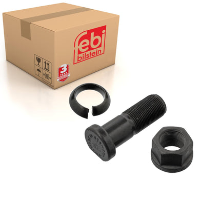 Wheel Stud Inc Limit Ring & Wheel Nut Fits Mercedes Benz Actros Arocs Febi 07937