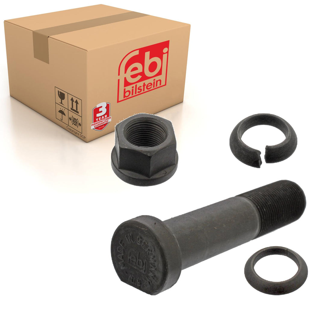 Wheel Stud Inc Rings & Wheel Nut Fits Mercedes Benz Actros Atego 18t Febi 07949