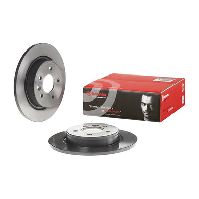Rear Brake Disc x2 280mm Fits Ford Volvo Focus C-Max C70 V40 V50 Brembo 08997511