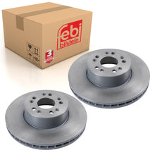 Load image into Gallery viewer, Pair of Front Brake Disc Fits Mercedes Benz S-Class Model 140 Febi 08128