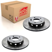 Load image into Gallery viewer, Pair of Front Brake Disc Fits Mercedes Benz C-Class Model 202 Febi 08133