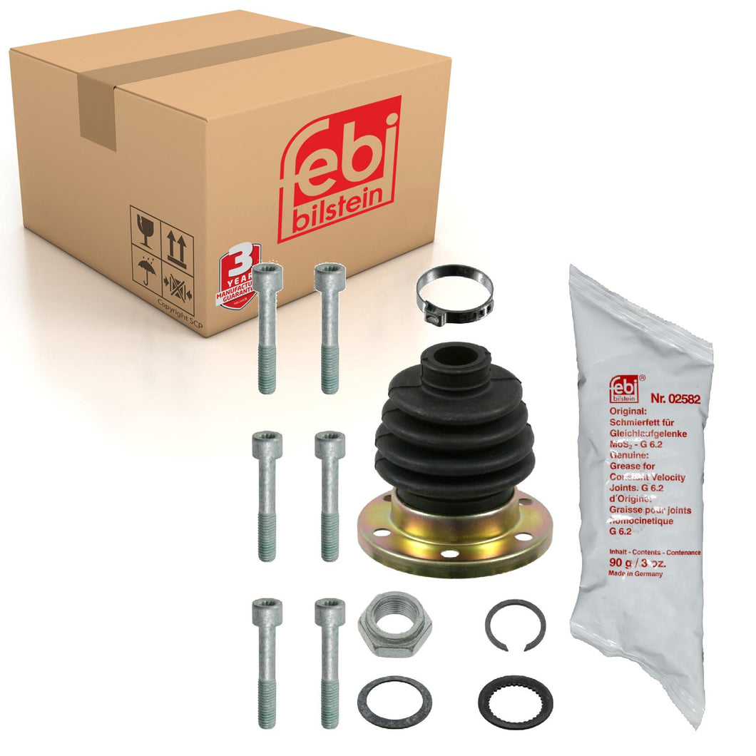 Cv Boot Kit Fits Volkswagen Caddy Fox 30 Golf Cabrio 19 1G Rallye syn Febi 08304