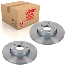 Load image into Gallery viewer, Pair of Front Brake Disc Fits Audi 100 quattro A4 A6 OE 4A0615301B Febi 08347