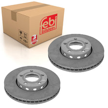 Load image into Gallery viewer, Pair of Front Brake Disc Fits Audi 100 44 quattro 200 85 Febi 08458