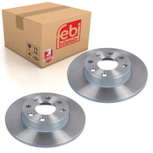 Load image into Gallery viewer, Pair of Front Brake Disc Fits Vauxhall Astra Cavalier Corsa Nova Asco Febi 08504