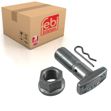 T-Bolt Inc Wheel Nut & Cotter Fits Volvo Trilex Mercedes Benz Bergisc Febi 08548