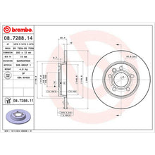Load image into Gallery viewer, Transporter Rear Brake Disc x2 Fits Volkswagen VW T4 Brembo 08728811