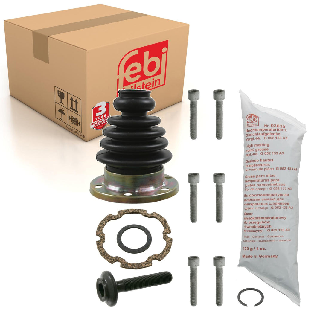 Front CV Boot Kit Fits Audi quattro 90 Cabriolet 8G Coupe 8B Febi 08800
