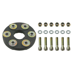 Propshaft Flexible Coupling Kit Fits Mercedes Benz Model 124 S-Class Febi 08822