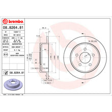Load image into Gallery viewer, Grand Cherokee Rear Brake Discs x2 285mm Fits Jeep Wrangler Brembo 08826481