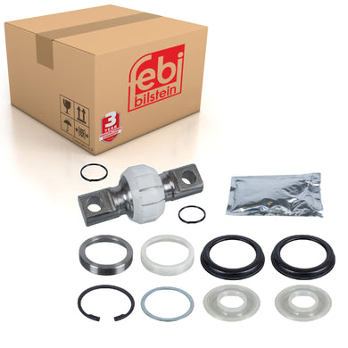 Rear Upper V-Stay Repair Kit Inc Spacer Ring & Circlip Fits Volvo F10 Febi 08958
