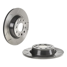 Load image into Gallery viewer, Golf GTI Rear Grooved Brake Discs x2 282mm Fits Audi S3 VW Brembo 08A20275