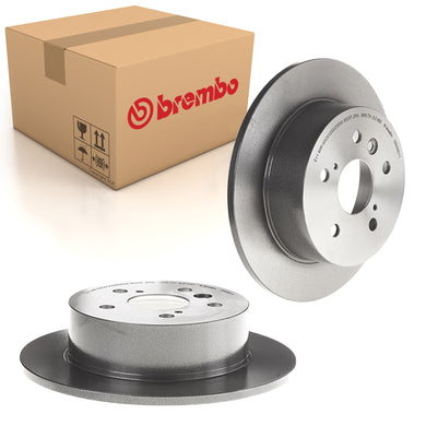 Camry Rear Brake Discs x2 Fits Toyota Brembo 08B56611