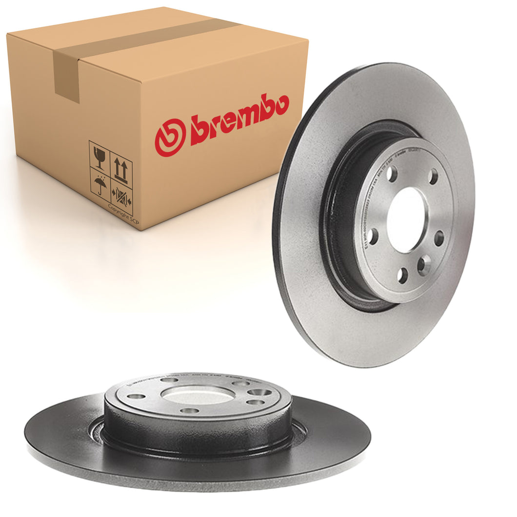 Discovery Sport Rear Brake Discs x2 300mm Fits Land Rover E-Pace Brembo 08C20811