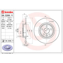Load image into Gallery viewer, Discovery Sport Rear Brake Discs x2 300mm Fits Land Rover E-Pace Brembo 08C20811