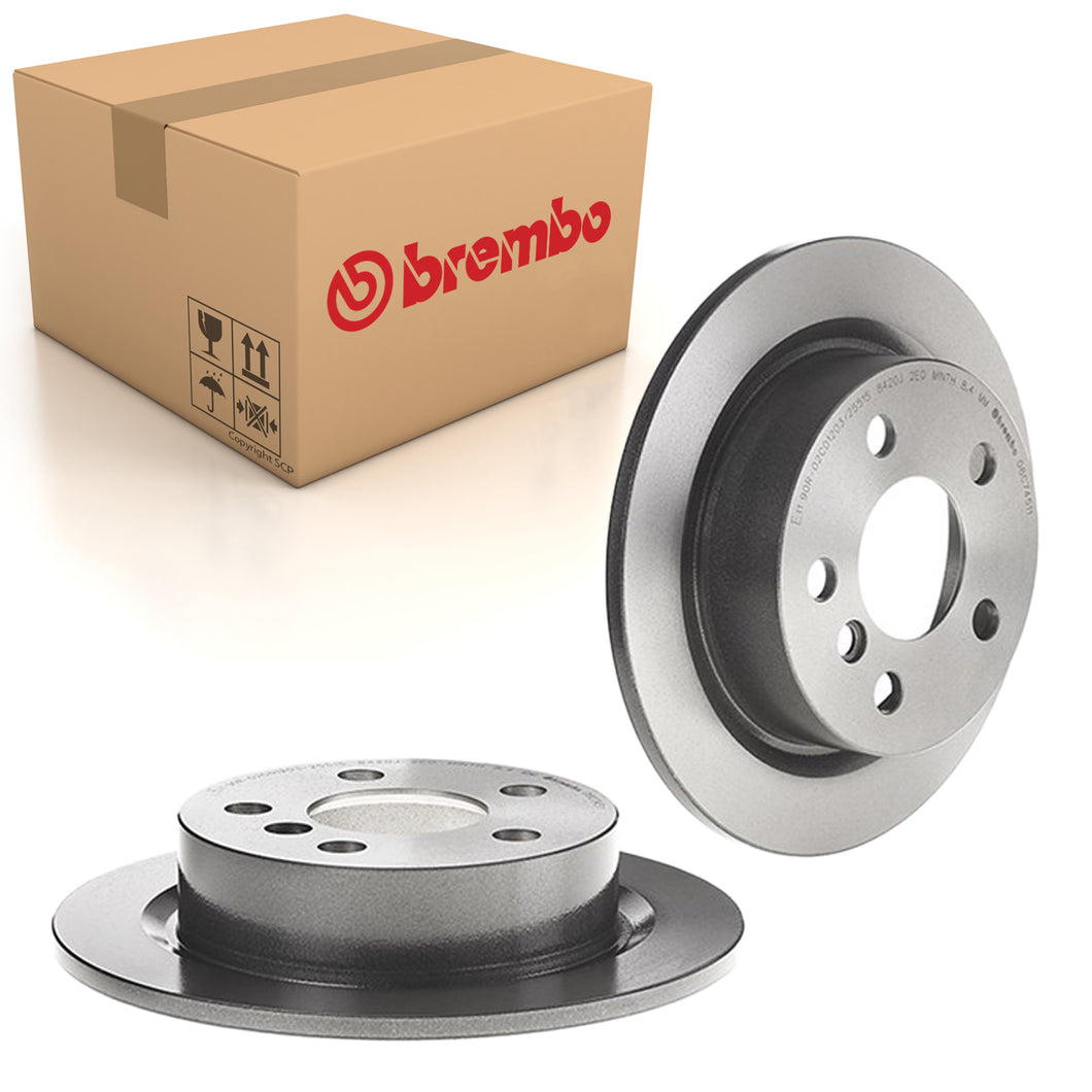Mini Rear Brake Disc Fits Cooper One F55 F56 F57 34216799383 Brembo 08C74511