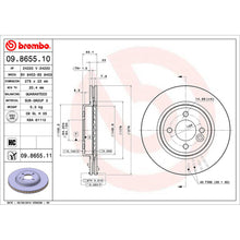 Load image into Gallery viewer, Front Brake Disc x2 276mm Fits Mini R50 R53 R52 Brembo 09865511