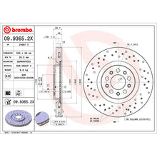 Load image into Gallery viewer, Front Brake Disc x2 330mm Fits Alfa 159 Brera Giulietta Spider Brembo 0993652X