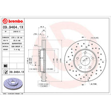 Load image into Gallery viewer, Front Brake Disc x2 278mm Fits Ford Volvo Focus S40 C30 C70 V50 Brembo 0994641X