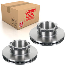 Load image into Gallery viewer, Pair of Front Brake Disc Fits MAN HOC L 2000 M NL NM SR TGL TGMHOC M2 Febi 09099