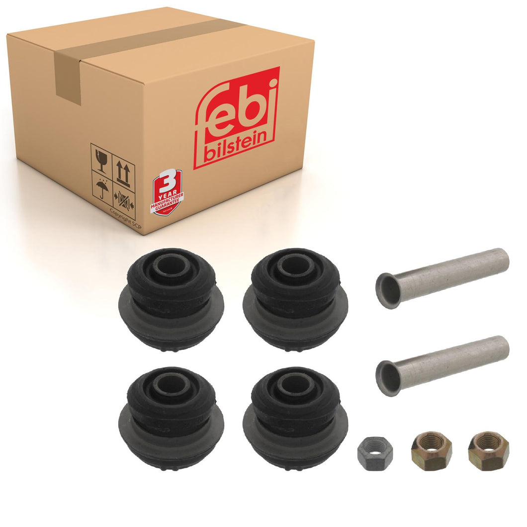 Front Control Arm Bush Kit Fits Mercedes Benz 190 Series model 201 12 Febi 09189